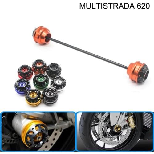 Free shipping For Ducati MULTISTRADA 620 2003-2006 CNC Modified Motorcycle Front and rear wheels drop ball / shock absorber