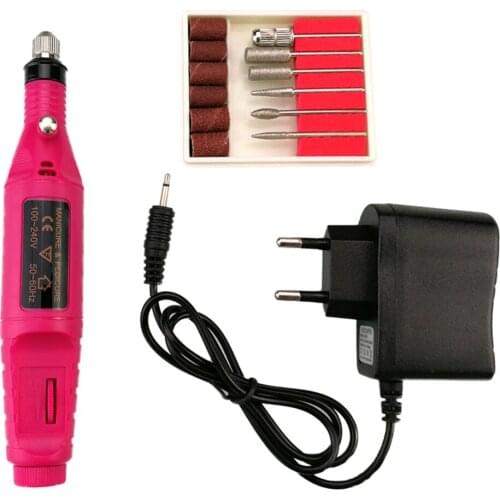 Stepless speed multi-function pen electric nail polishing machine set / professional nail trim tool