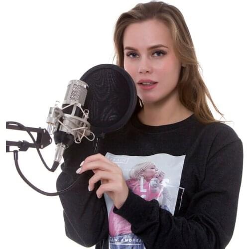 BM 800 Condenser Studio Microphone Sound Recording Mic for Computer Professional BM800 Mic Recording Karaoke Microphone Microfon