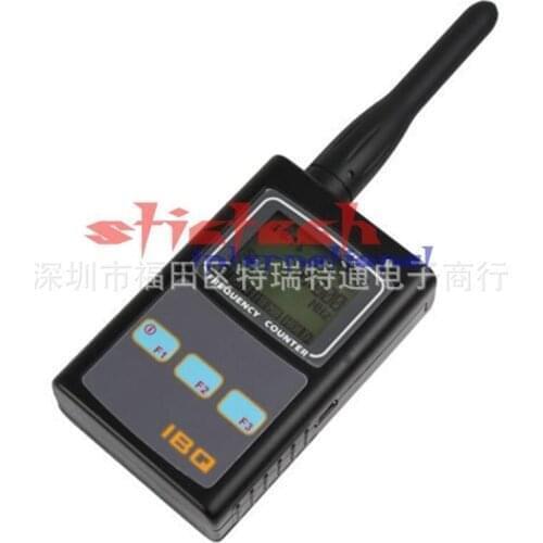 By dhl or ems 20pcs IBQ102 Handheld Digital Frequency Counter Meter Wide Range 10Hz-2.6GHz for Baofeng Yaesu Kenwood Radio