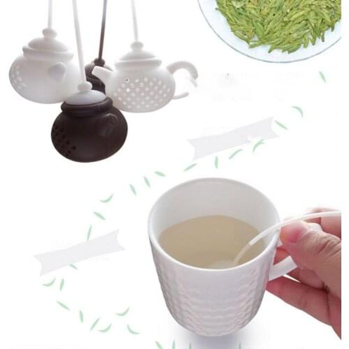 Infuser Filter Eco-friendly Shock-absorbing Kettle-shape Loose Leaf Tea Tea Ball Infusers for Kitchen