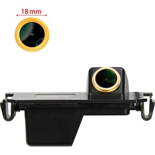 Misayaee HD Car Rear View Golden Camera Plate Light for Hyundai i10 i20 i30 VELOSTER SOLARIS Tiburon Rohens- Kia Soul Picanto