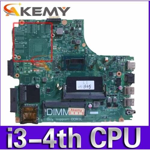 FOR DELL Inspiron 14R 3437 5437 laptop motherboard CN-0Y3JGV 0Y3JGV 12307-1 Mainboard With i3-4010U CPU DDR3L 100% Fully Tested