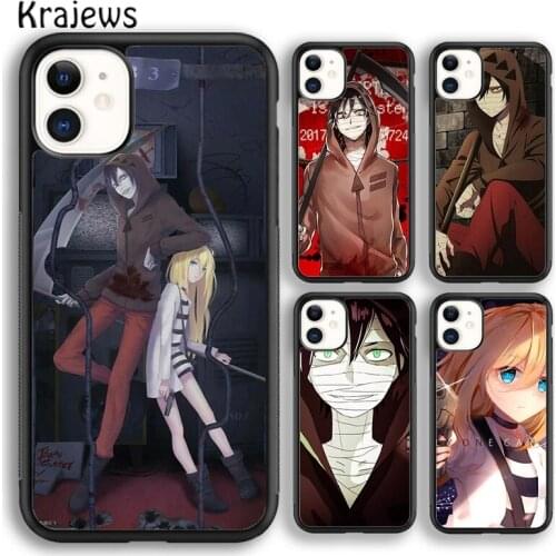 Krajews Angels of Death Soft Phone Case Cover For iPhone 5 SE 6s 7 8 plus X XR XS 11 12 pro max Samsung Galaxy S8 S9 S10