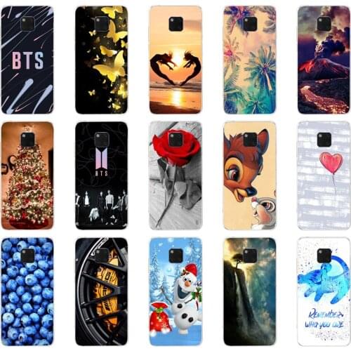 X Soft Case For Huawei Mate 20 pro Transparent Silicone Phone For Huawei Mate 20 Cover Coque Capa for mate 20