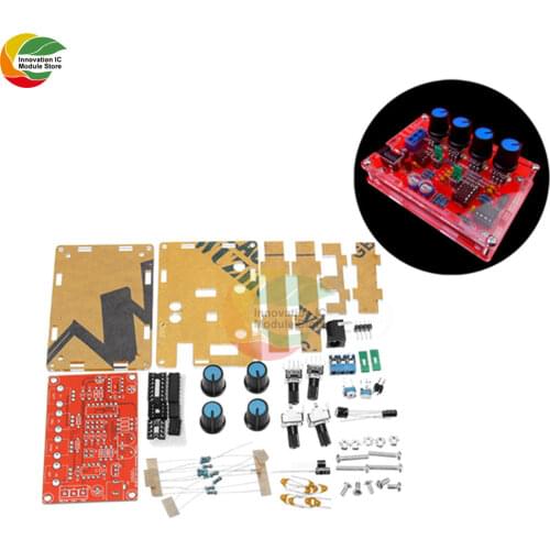 Ziqqucu ICL8038 Signal Generator DIY Kit Output 5Hz~400kHz Adjustable Frequency Amplitude Sine Triangle Square Sawtooth