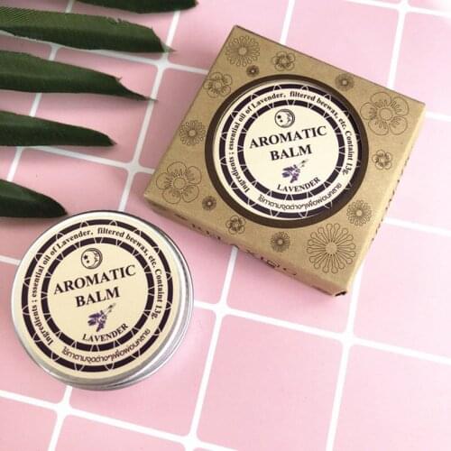 Newest Lavender Aromatic Balm Help Sleep Soothing Cream Essential Oil Insomnia Care Promotion