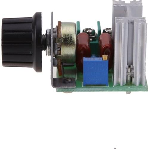 2000W AC 50-250V 25A Adjustable Motor Speed Controller Voltage Regulator Lighting Dimmer For Lighting Dimmer Small Motor Speed