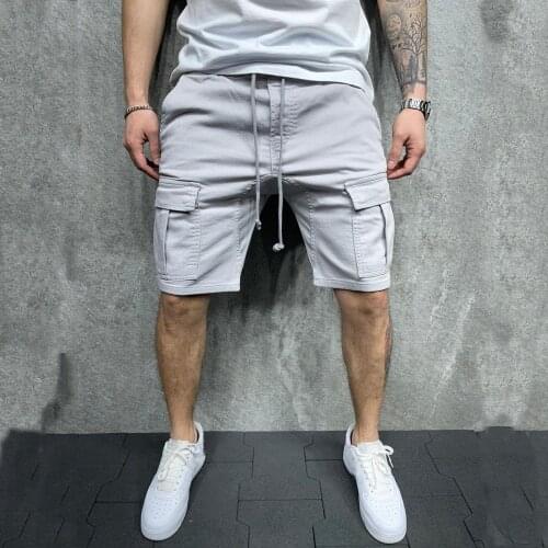 New Cargo Shorts Men Summer Multi-pocket Work Shorts Loose Outdoor Casual Shorts Straight Outwork