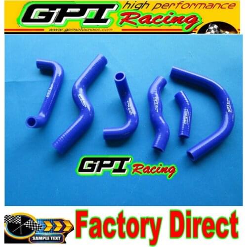 GPI silicone radiator hose FOR HONDA RVF400 NC35 or NC30 VFR400 RVF 400 NC 35 NC 30 VFR 400 BLUE