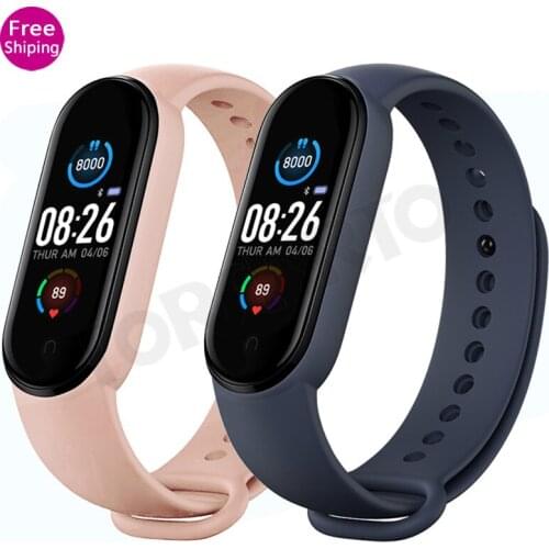 M5 Smart Watch Men Women Heart Rate Monitor Blood Pressure Fitness Tracker Smartwatch Band 5 Sport Watch for IOS Android