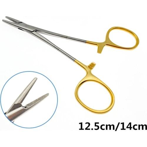 12.5cm/14cm Needle Holder Stainless Steel Cosmetic and Plastic Surgery Instruments
