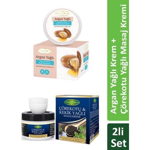 Black cumin Oil & Oregano Oil Massage Cream and Argan Oil Moisturizing Hand and Face Cream