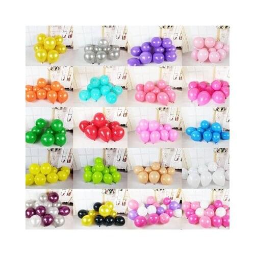 Balonnen balloon size and thickness 8 Pearl Latex Happy Birthday Party Wedding Christmas Decoration Kids Toy Air Balls