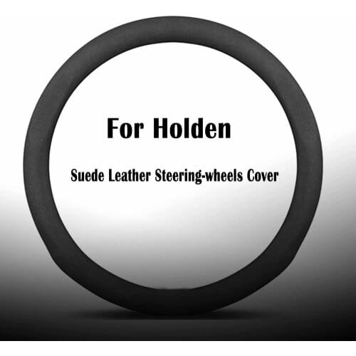 Suede Leather Steering-wheels Covers for Holden Astra Volt Epica Vectra Malibu Insignia Trax Equinox Captiva Colorado Acadia