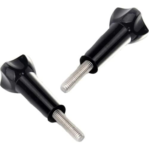 2pcs Long Thumb Knob Bolt Nut Screw for GoPro Hero 5 4 3 2 SJCAM SJ4000 SJ5000 Base Mount Chest Helmet Head Strap Buckle Holder