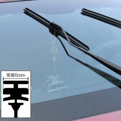 2 pieces/batch of universal soft rubber wiper blades for volvo xc90/xc60/2016 s60 s40 s80 v70 V40 v50 V60 xc70 Jeep Wrangler