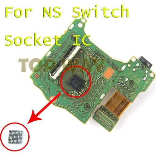 2PCS Replacement For NS Switch Game Socket Slot motherboard Image power Touch Chip IC Charging IC Chip Audio Video Control IC