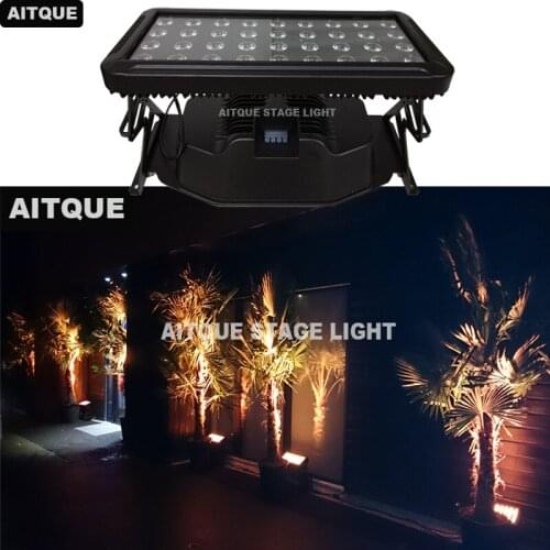 4pcs/CASE Outdoor building lighting 36x10w led wall washer 10W color change wall washer city color led flight case
