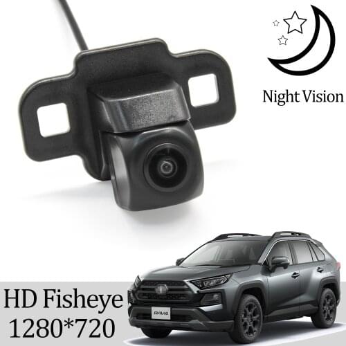 Owtosin HD 1280*720 Fisheye Rear View Camera For Toyota RAV4 RAV 4 V XA50 2019 2020 Car Reverse Monitor Parking Accessories