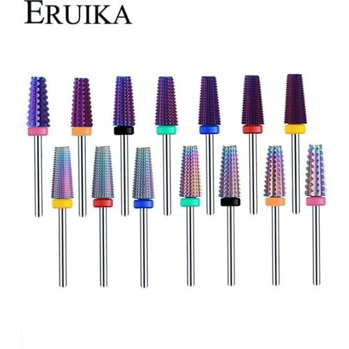 Carbide Tungsten Nail Drill Bit Electric Milling Cutter Nail Files Buffer Manicure Pedicure Clean Cuticle Nail Art Equipment