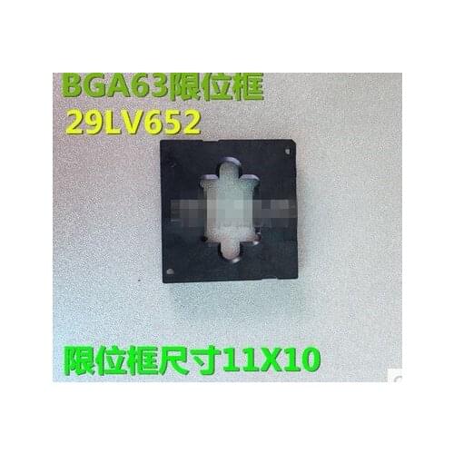 RT809H programmer limit box BGA63 box 29LV652 limiter frame size 11X10