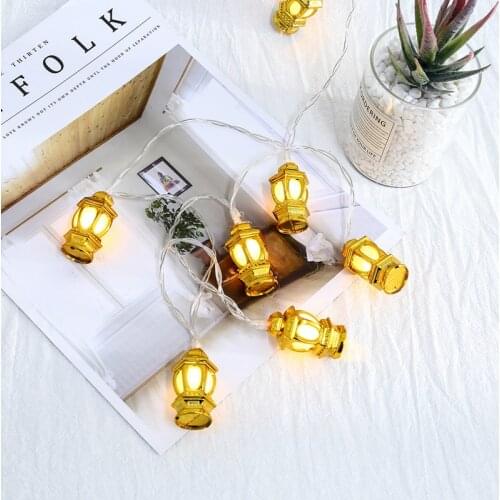 Liviorap Ramadan Decor Lights String Home Festival Party Favor Muslim Islamic Holiday EID Mubarak Decorations Gifts Led Light