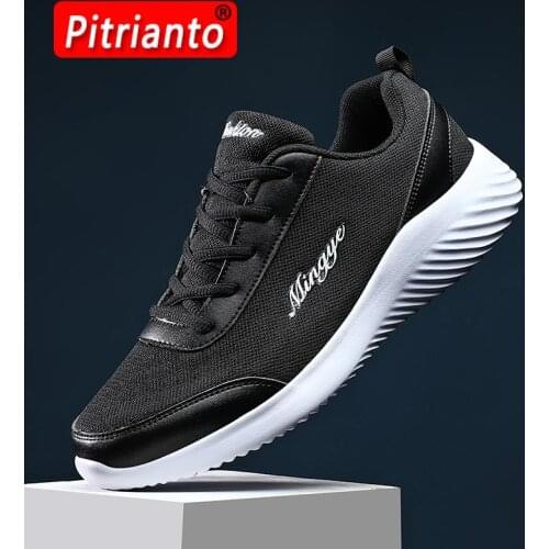 Men Shoes 2021 Comfy Design Mesh Breathable Sneakers Men Summer Brand Fashion Running Sports Shoes Men Casual Shoes Man