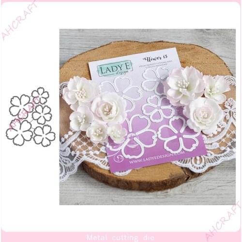 Flowers set Metal Cutting Dies for DIY Scrapbooking Photo Album Decorative Embossing Paper Card Crafts Die 2021