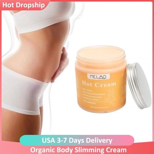 Organic Hot Cream Anti Cellulite Body Massage Cream Deep Muscle Relaxation Body Slimming Body Cream Leg Body Waist Effective