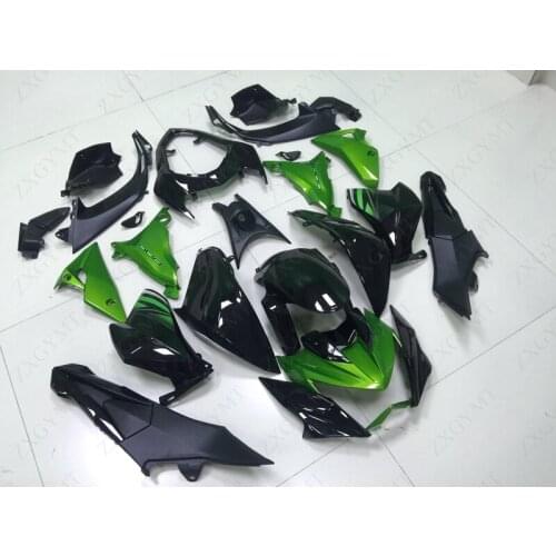 Plastic Fairings Z 800 2013 - 2016 Green Black Fairing Kits for Kawasaki Z800 2015 Fairing for Kawasaki Z800 15 16