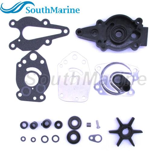 Boat Motor 46-42089A3 46-42089A4 46-42089A5 Water Pump Repair Kit with Housing for Mercury Mariner 6HP 8HP 9.9HP 10HP 13.5HP 15H