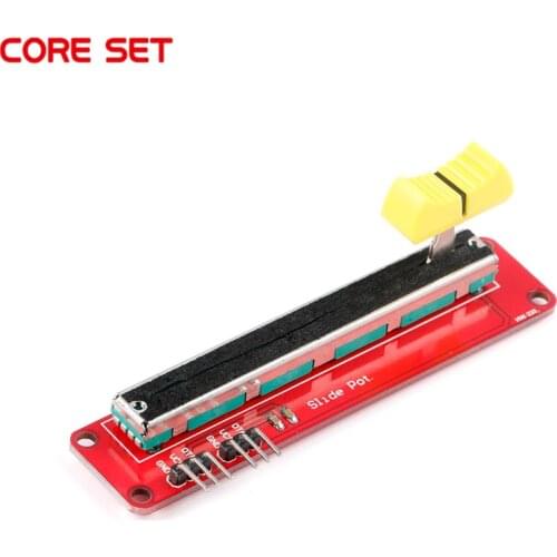 Slide Potentiometer 10K Linear Module 3.3V 5V Dual Analog Output for Arduino AVR Electronic Block Adjustable Resistance Original