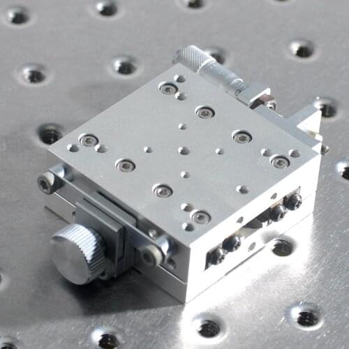 Kozu Seiki XM05A XY axis displacement stage fine-tuning sliding table aluminum alloy