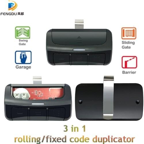 Auto Scan Multi Frequency Universal CAME HORMANN Garage Door Remote Control Duplicator Garage 280-868mhz Garage Command