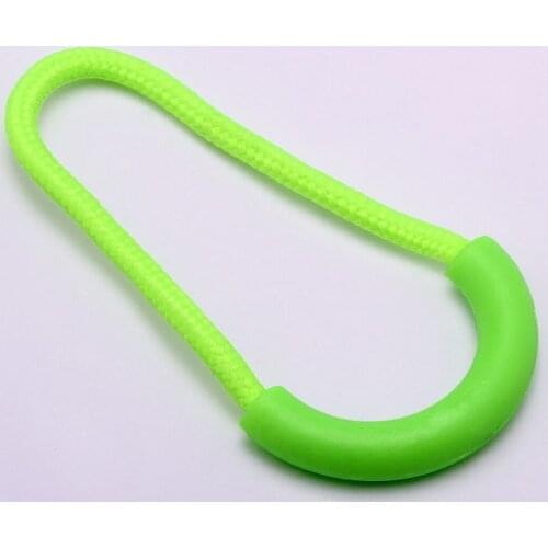 10pcs/pack High Quality U Shape Zipper Pulls Cord Ends Strap Zipper Rope Mixed Color For Apparel Accessories