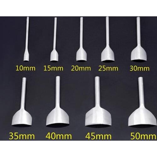 9 Pcs/ 1 Set 10-50 Mm Semicircular Leather Craft Tools And Supplies DIY Handmade Leathercraft Belt Wallet