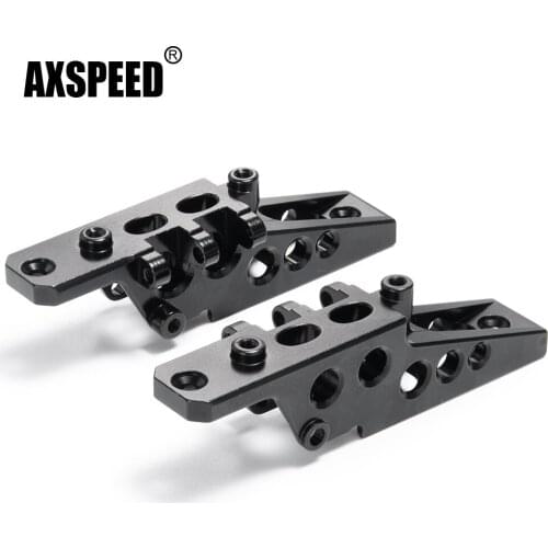 AXSPEED Metal Shock Link Fix Mount for Axial Wraith 90048 RR10 1/10 RC Crawler Car Truck Accessories