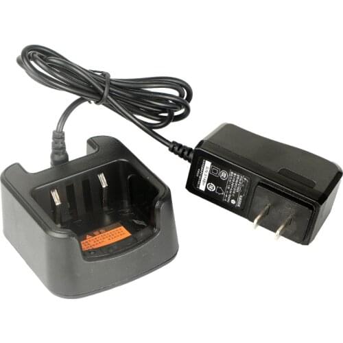 Battery Dock + Charger Adapter Power Supply For HYT TC-500S TC-510 TC-585 CH10L19 Radio Walkie Talkie Accessories