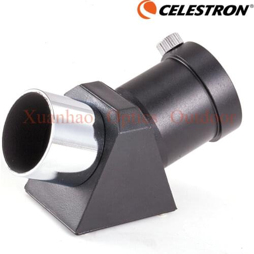 Celestron 45 degree reflector metal standard 1.25 inch interface, pure zenith mirror, dual purpose