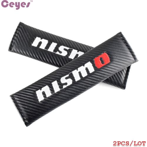Ceyes Car Styling Auto Emblems Stickers Case For Nissan Nismo Tiida Teana Skyline Juke X-trail Qashqai Carbon Badge Car-Styling