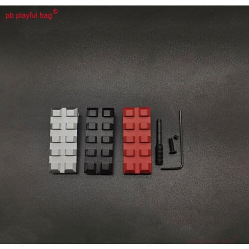 PB Playful bag Outdoor sports gel ball gun P1 sliding sleeve quick pull guide rail upgrade material toy accessories QG19