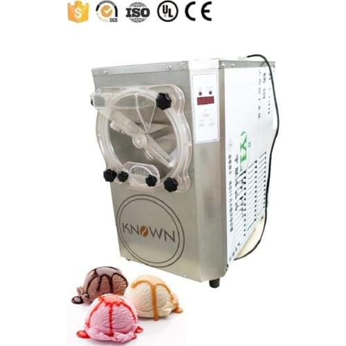 KN-YB15-TW , table 15L/h Italian hard ball ice cream machine gelato batch freezer machine Fruit Ice Cream Maker