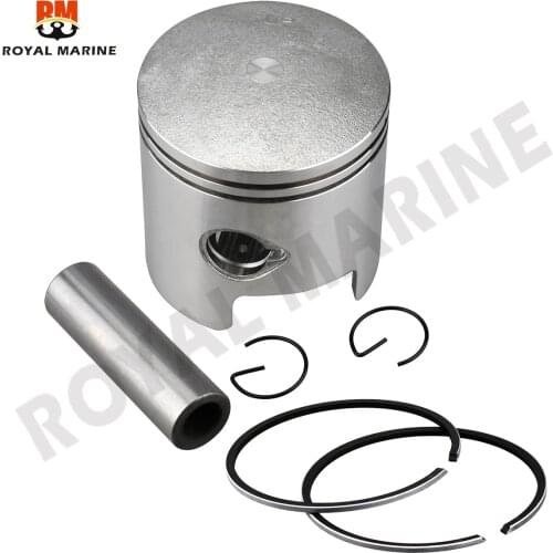 Piston Set WITH RINGS (STD) For Tohatsu M40D 40HP outboard Engine 3C8-00001-3 356-00011-1 Piston diameter: 68MM 3C8-00001