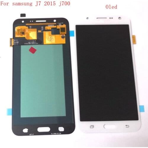 Oled For samsung galaxy j7 2015 j700 J700F/DS J700FM/DS lcd screen digitizer touch glass full set