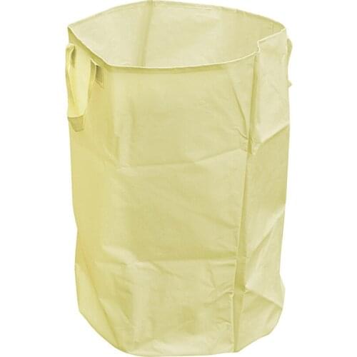 Garden Leaf Bag Waste Bags Light 35*60cm Non-woven Fabric Thickened Bottom Durable. Large Capacity Portable Camping Trash Can
