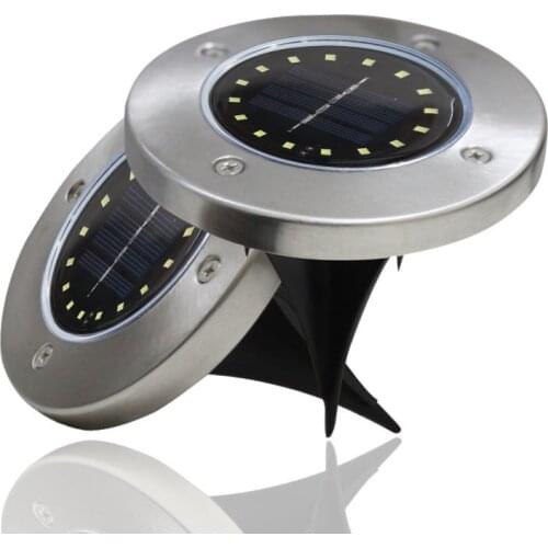 8/12LED Solar Light Outdoor Solar Lamp Pathway Deck Lights Waterproof Solar Powered Sunlight for Garden Decoration