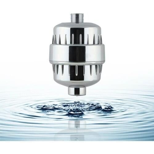 Output Universal Shower Filter with Replaceable Multi-Stage Filter Cartridge water treatment Health softener Chlorine Removal JF