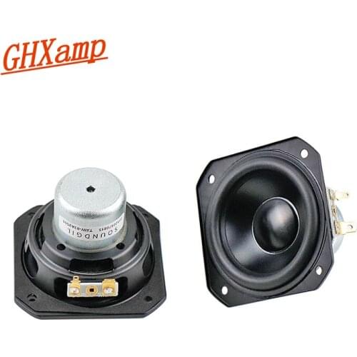 High-end 3 Inch Full Range Speaker Anodized Aluminum Cone Audiophile Vocal Poison Huge Neodymium Magnet 78*78mm 8OHM 20W-50W