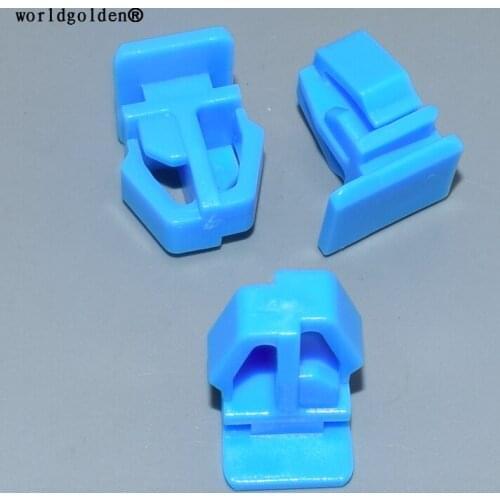 Worldgolden 100pcs auto fasteners Body Side Moulding Clip for Honda#75305-SH2-003(75305SH2003)